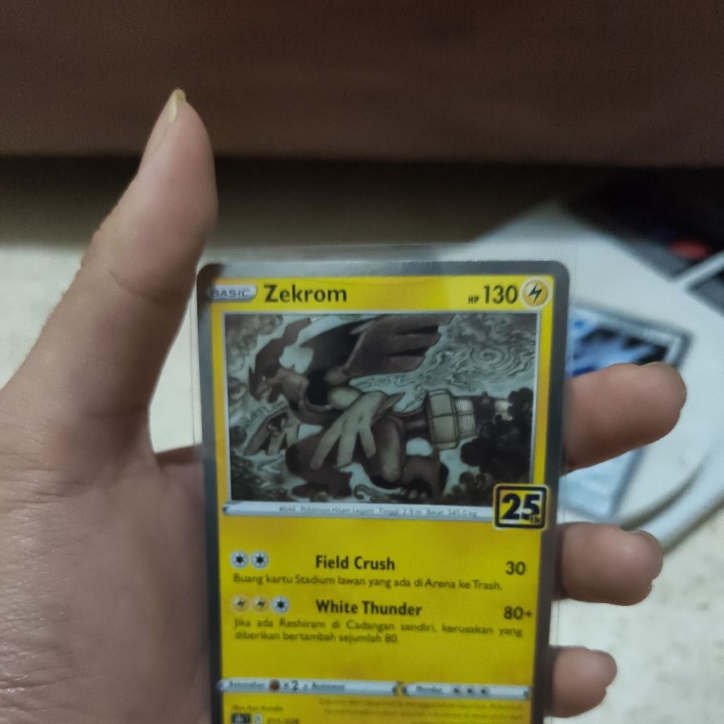 Zekrom 25TH Ver indo