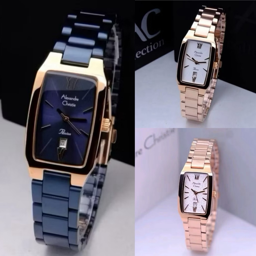 Jam Tangan Wanita Alexandre Christie 2455 AC2455 AC 2455LD (ORIGINAL)