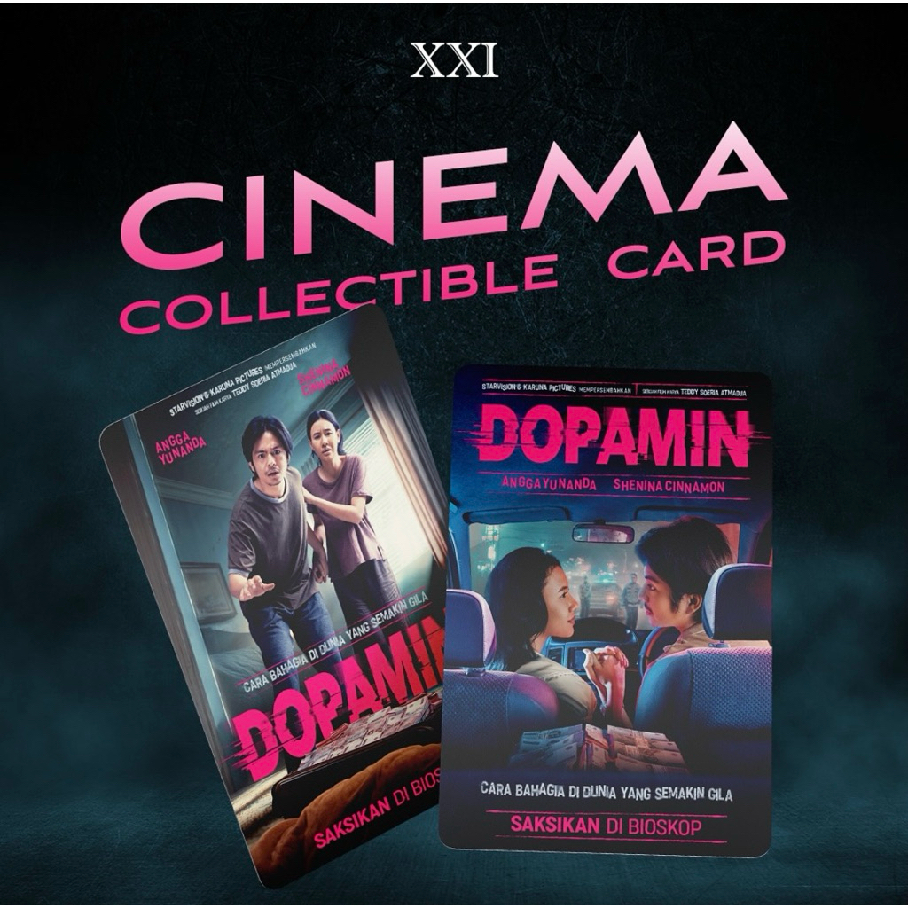 Cinema Collectible Card (CCC) - Cinema XXI ID #002 - Dopamin
