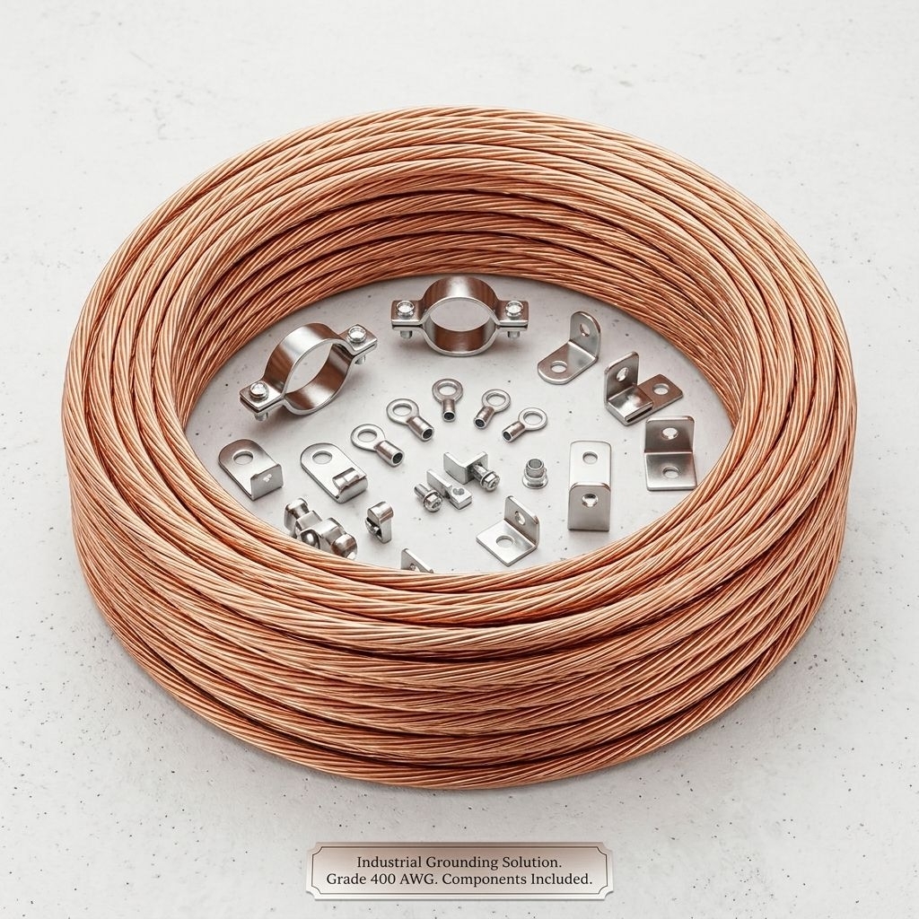 Kabel grounding BC 16 mm kabel tembaga BC 16 mm SNI kabel penangkal petir