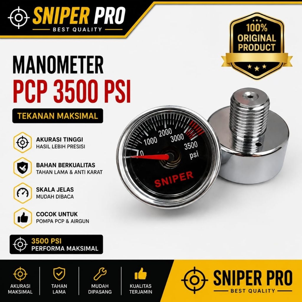 MANOMETER OD 22, MANO PCP, MANOMETER PCP