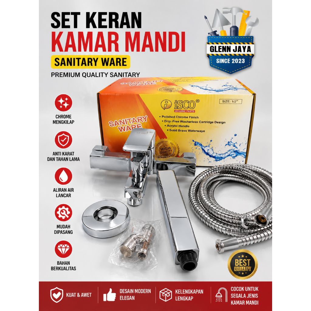 KRAN PANAS DINGIN ISCO / KRAN AIR PANAS ISCO