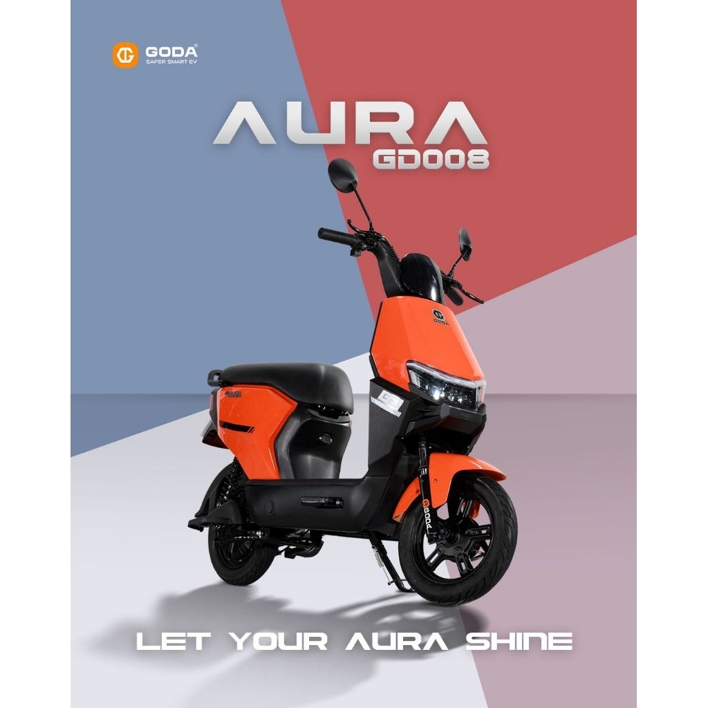 GODA - sepeda listrik Goda Aura GD 008 motor 600 watt