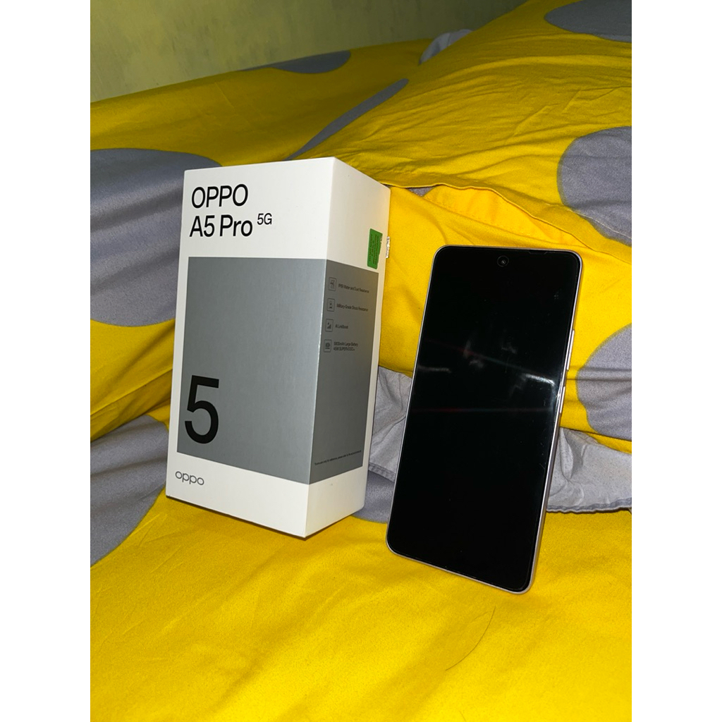 Oppo A5 Pro 5G 8/256 (SECOND) MULUS KAYAK BARU