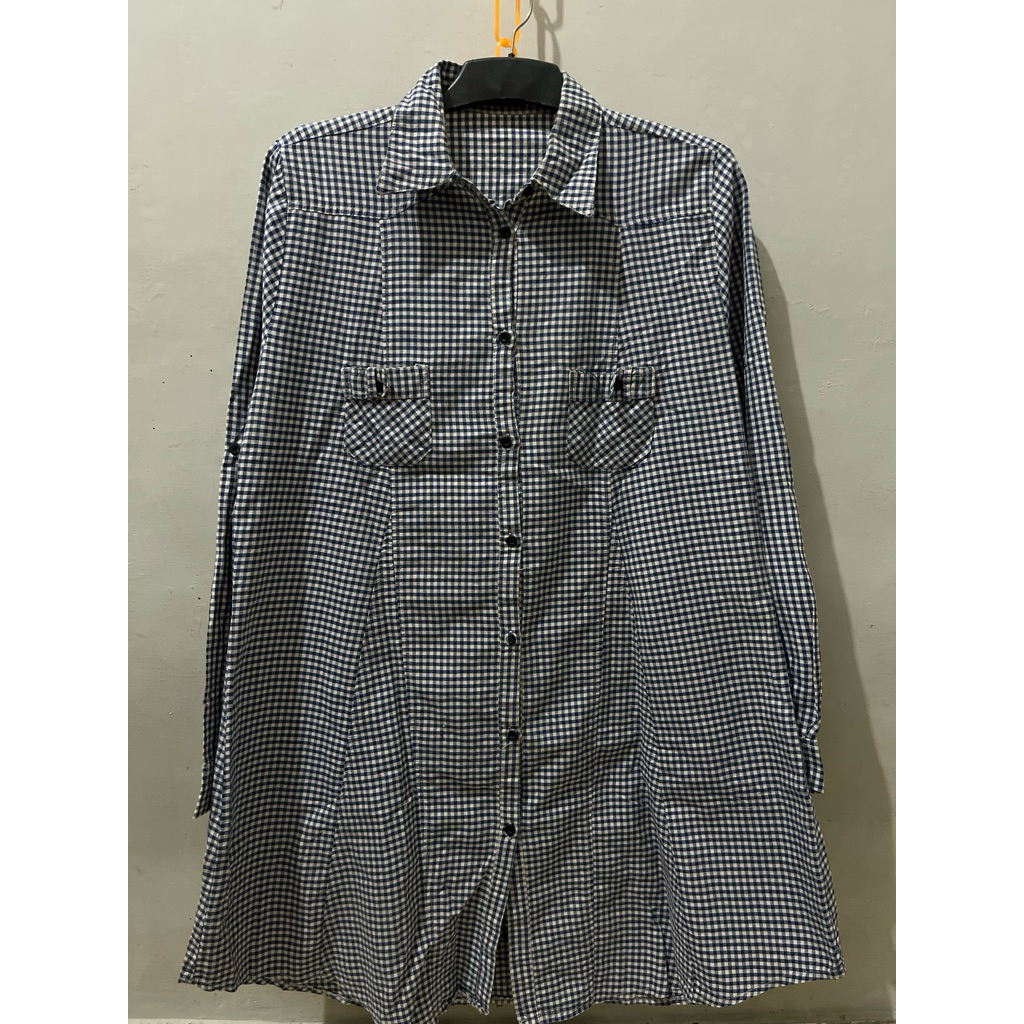PL - Kemeja Tunik kotak by Asaki