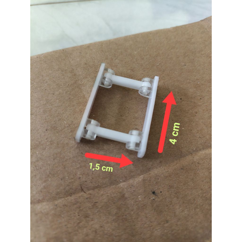 skala truk plastik/hidrolik bemper miniatur