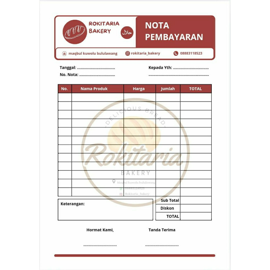 nota custom 1/4 folio 1 Rim