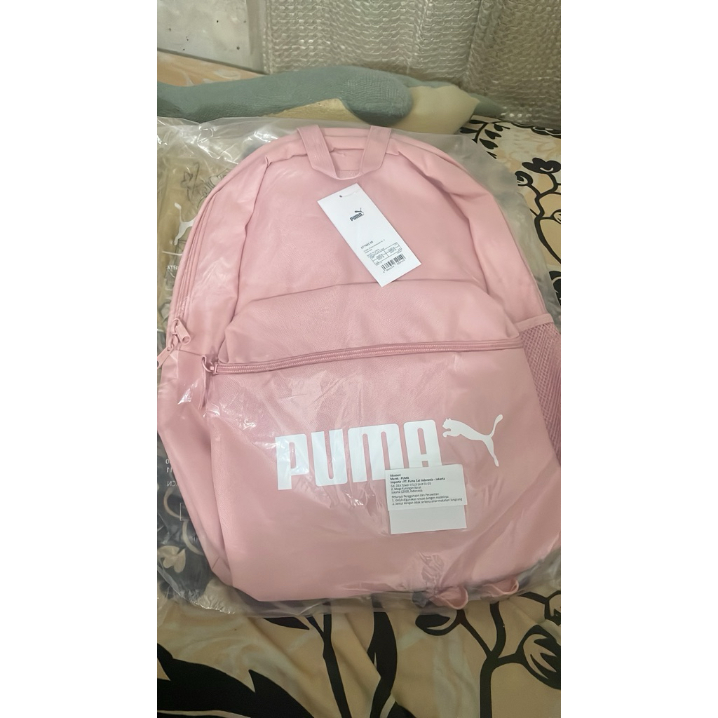 TAS BACKPACK PUMA ( warna pink)