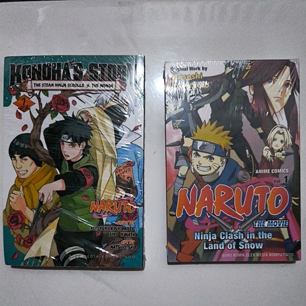 komik naruto bekas