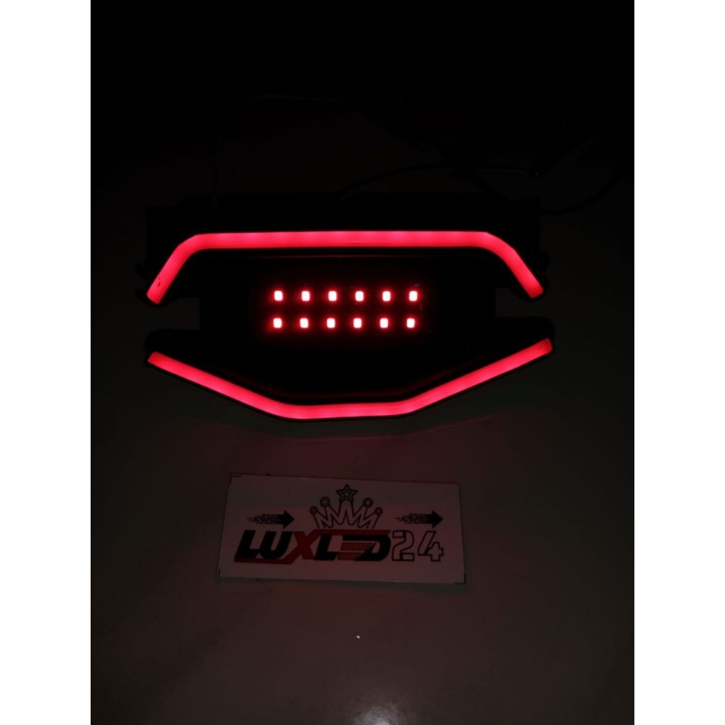 variasi stoplamp NON RUNNING motor RX king new