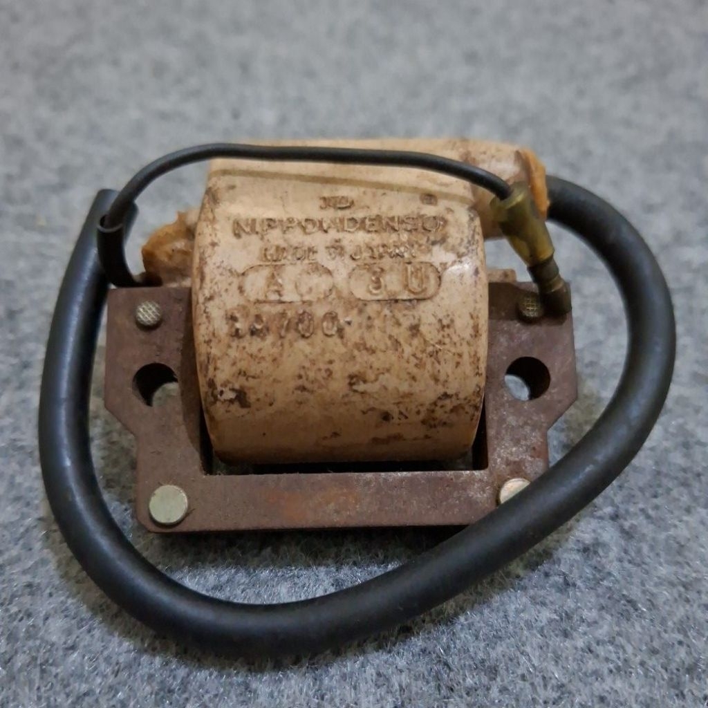 Ignition Coil Koil Putih Nippon Denso Kawasaki Binter GTO PnP Yamaha RXZ RZR RXS RXK RX115 RX SPECIA