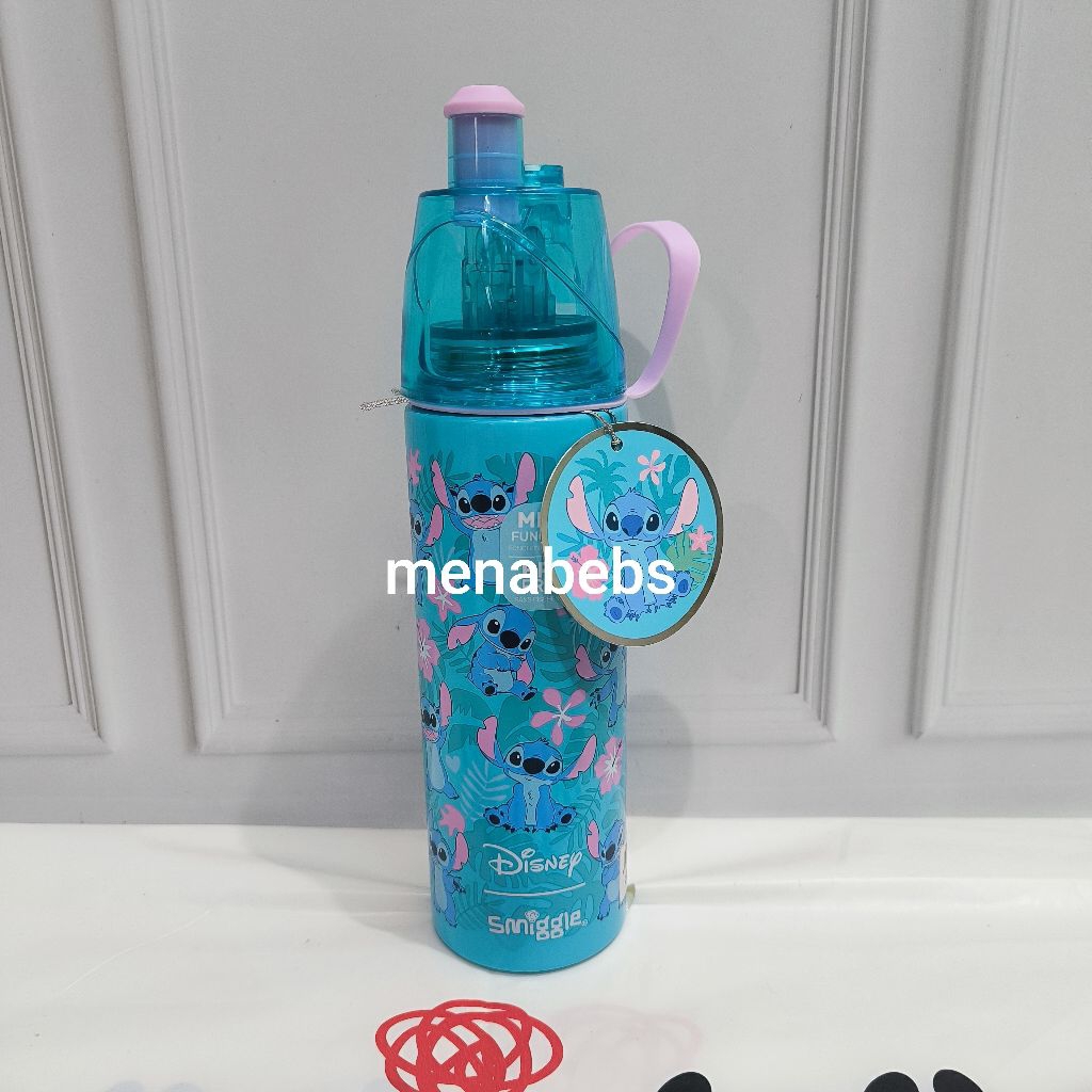Smiggle Loopy / Stitch mist Stainless Steel Bottle Spritz original