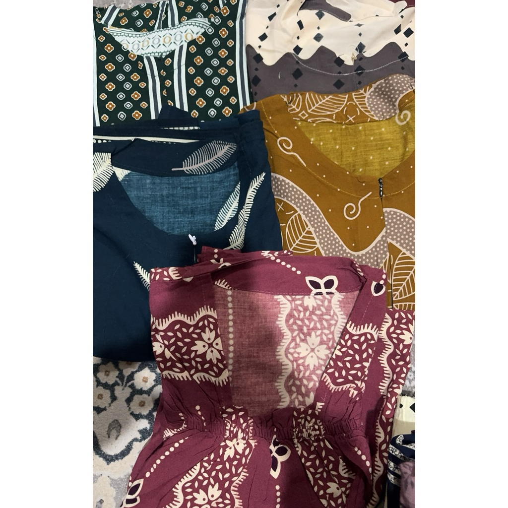 BUNDLING 5 DASTER PAYUNG MIX FUJI (py nabila mustard+py arafah emerald+py tiara turkish+py cheryl Ma