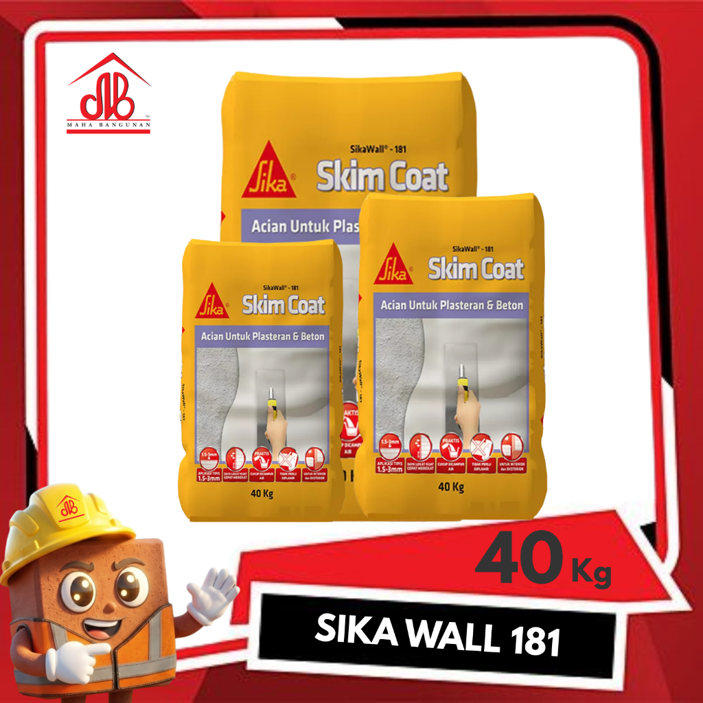 SEMEN SIKAWALL 181 SKIMCOAT