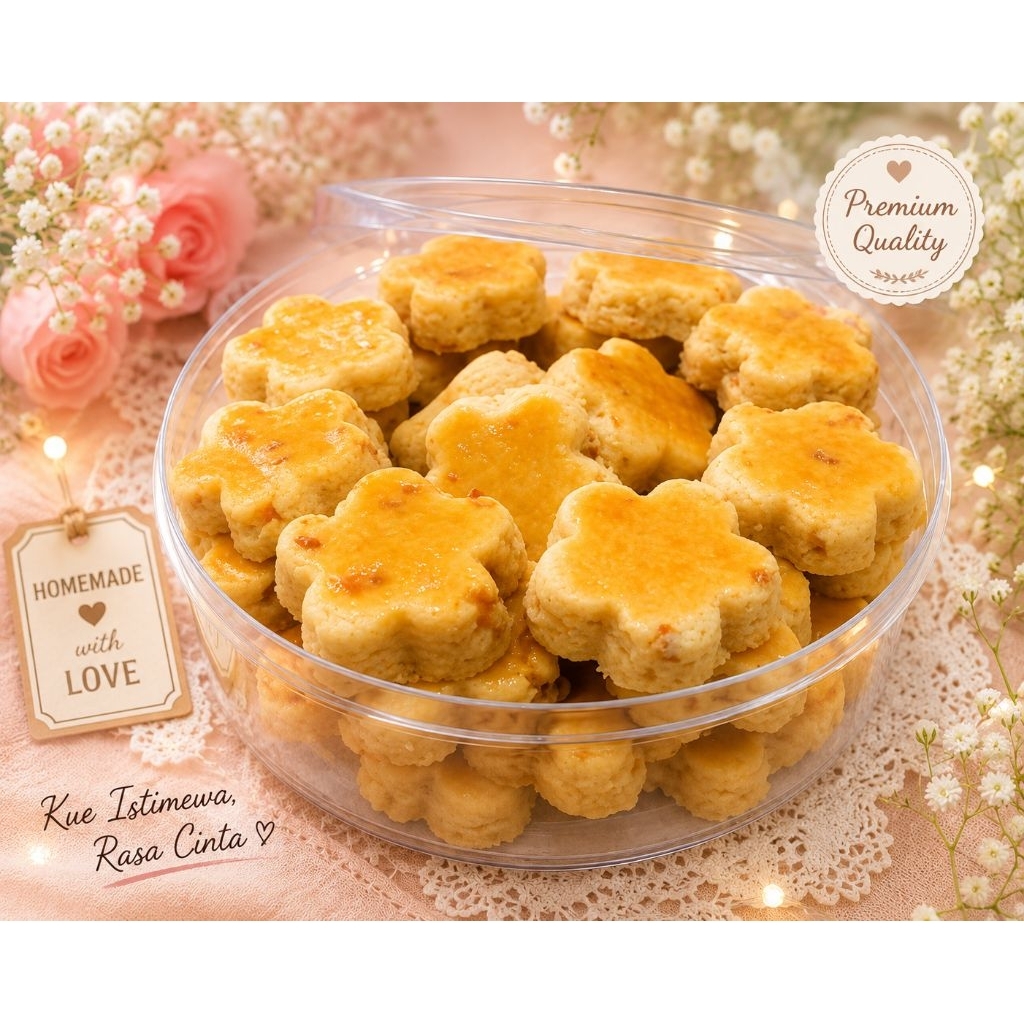 kue kering kacang (toples 250gram)