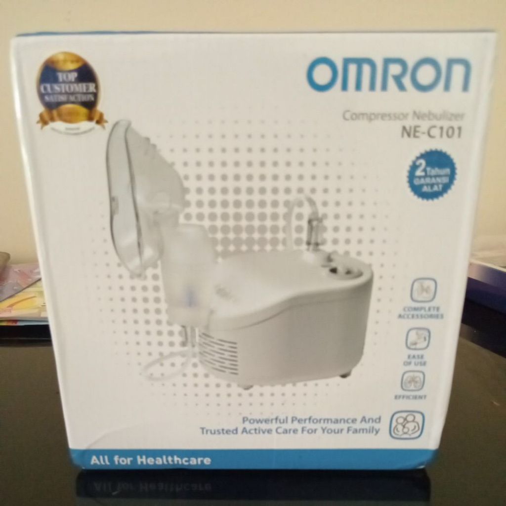 Omron Nebulizer Ne-c101/Alat Nebu Omron/Nebulizer Omron/Alat Uap Omron/Omron Nebulizer
