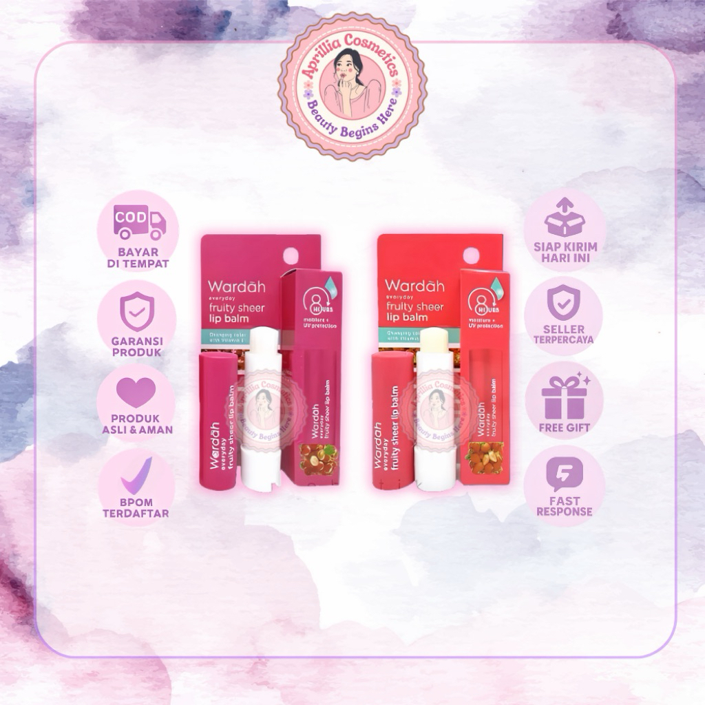 APRILLIA COSMETICS - Wardah Lip Balm
