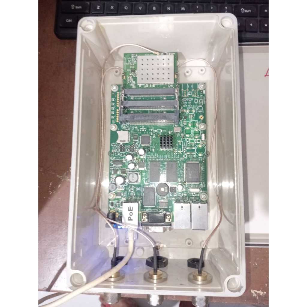 Mikrotik Routerboard RB433AH RB 433 AH MiniPCI R52H