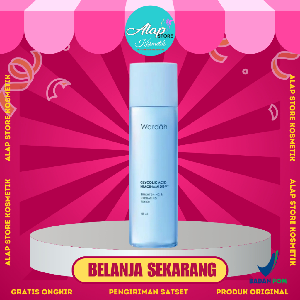 Wardah Lightening Face Toner 125ml