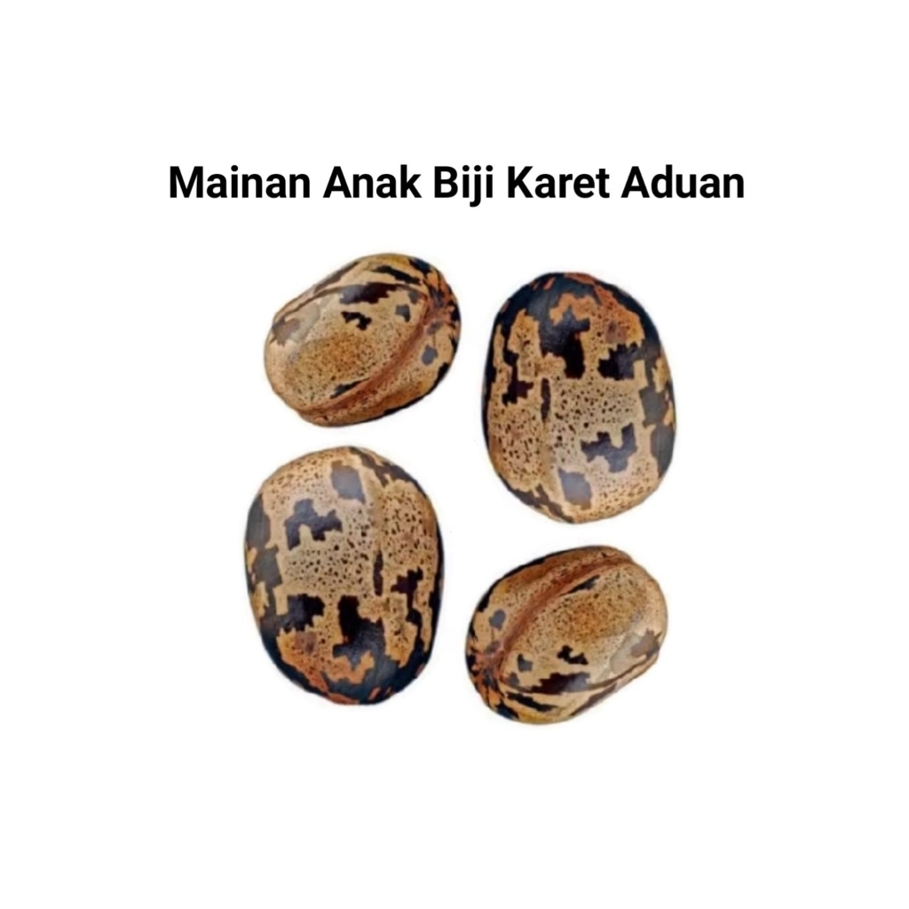 [5 pcs] Biji karet aduan - Mainan biji karet aduan - Mainan biji karet - Biji karet Berkualitas - Bi