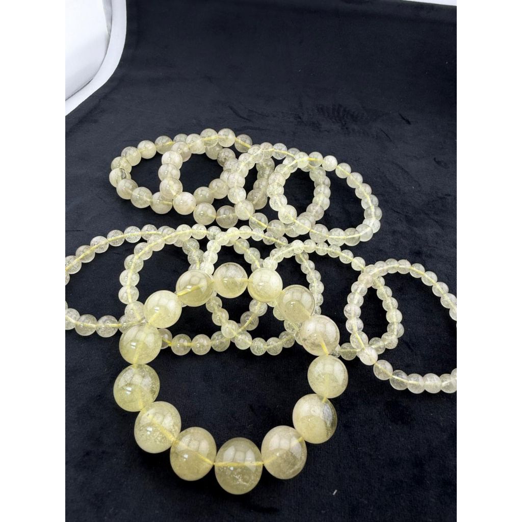 Gelang Batu Libyan Desert Glass Natural
