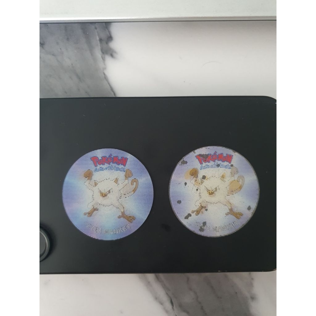 Tazos 3D Pokemon Mankey