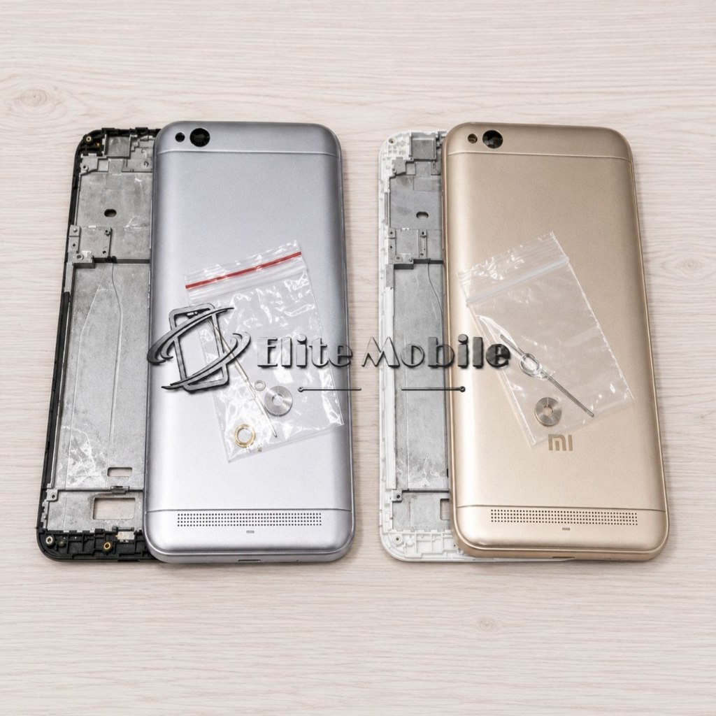 Casing Kesing Fullset Xiaomi Redmi 5A Backdoor + Frame Lcd Cesing Housing Fulset + Tombol