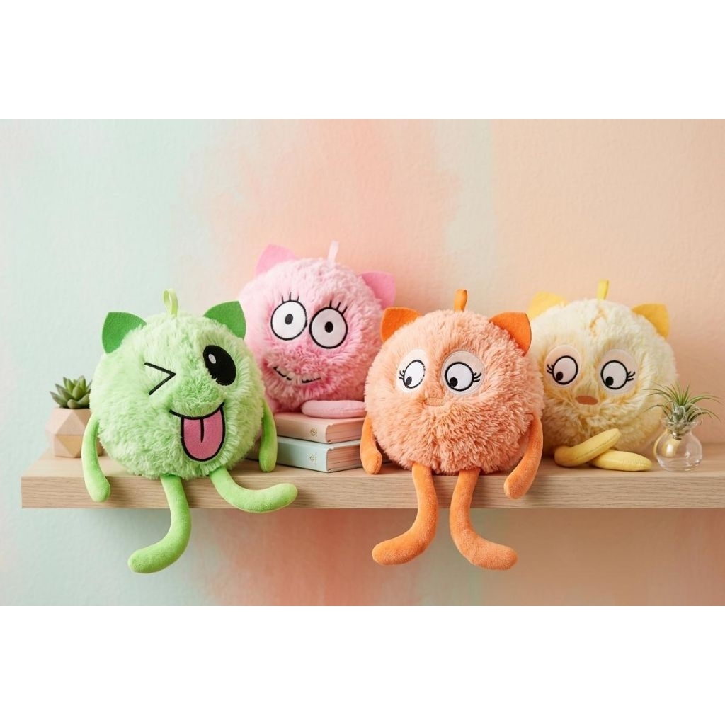 MAINAN BOLA BONEKA POMPA LEMBUT