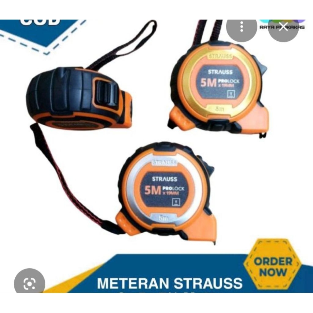 Meteran Tukang 5 meter