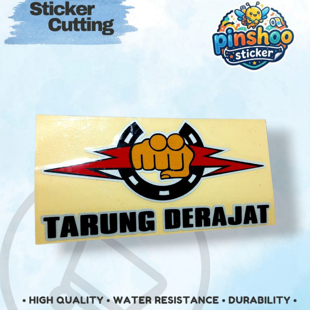 Sticker Cutting Tarung Derajat