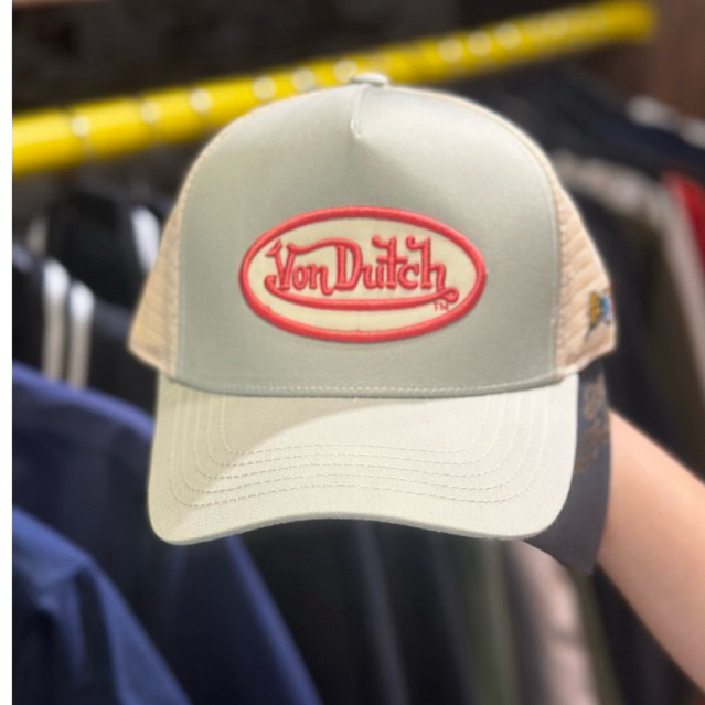 VONDUTCH topi trucker NEW ORIGINAL soft green