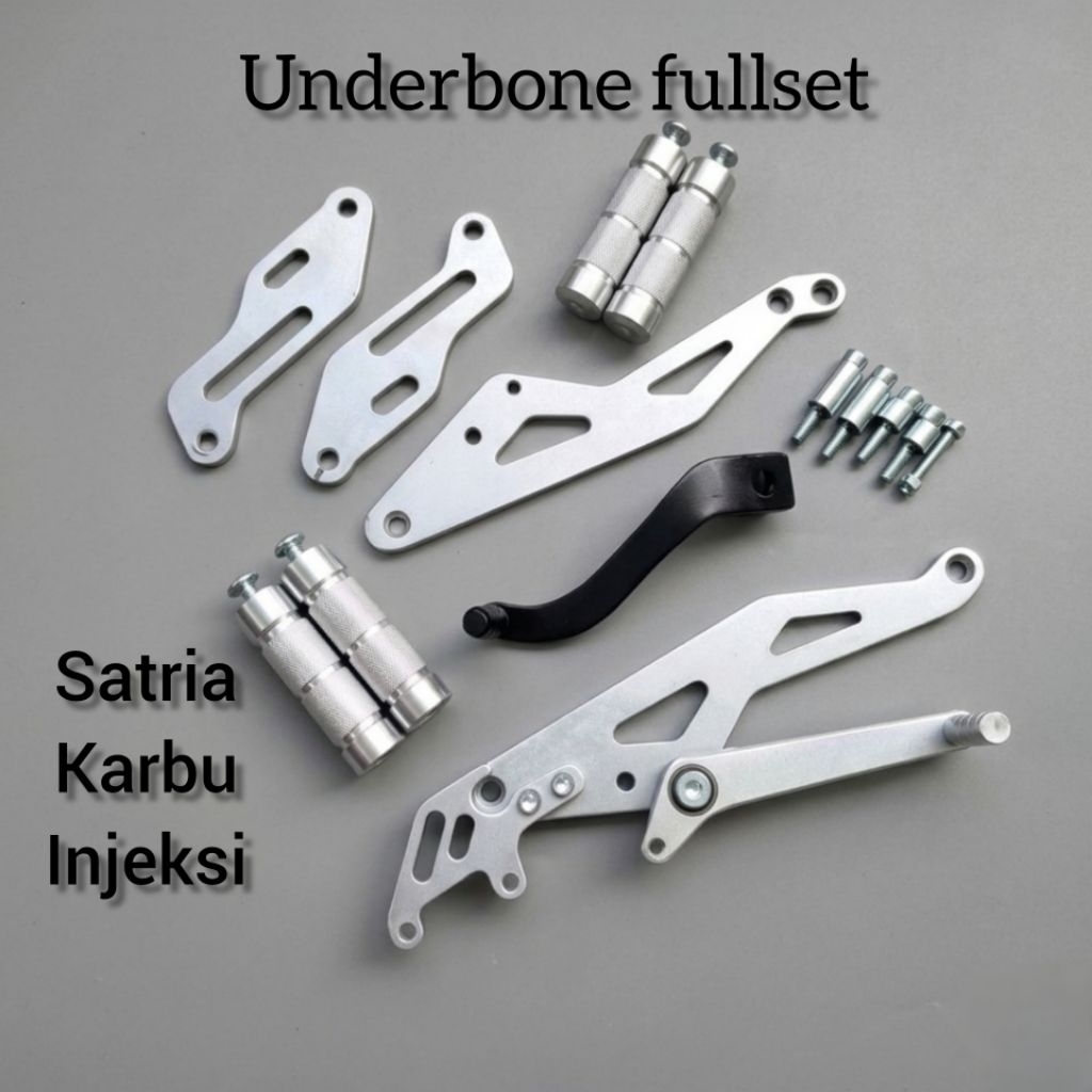 UNDERBONE CUSTOM SATRIA FU DEPAN BELAKANG