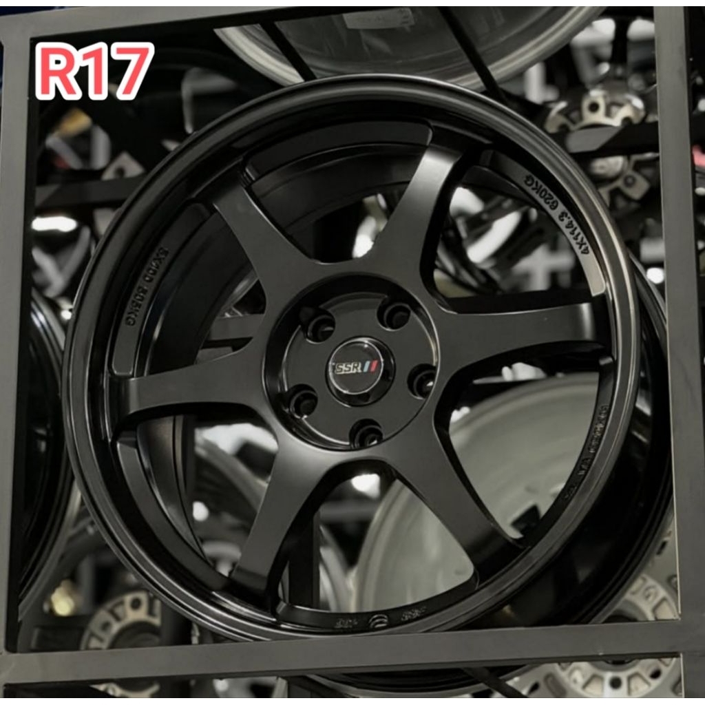 Velg SSR Type C R17 Matte Black 5x114