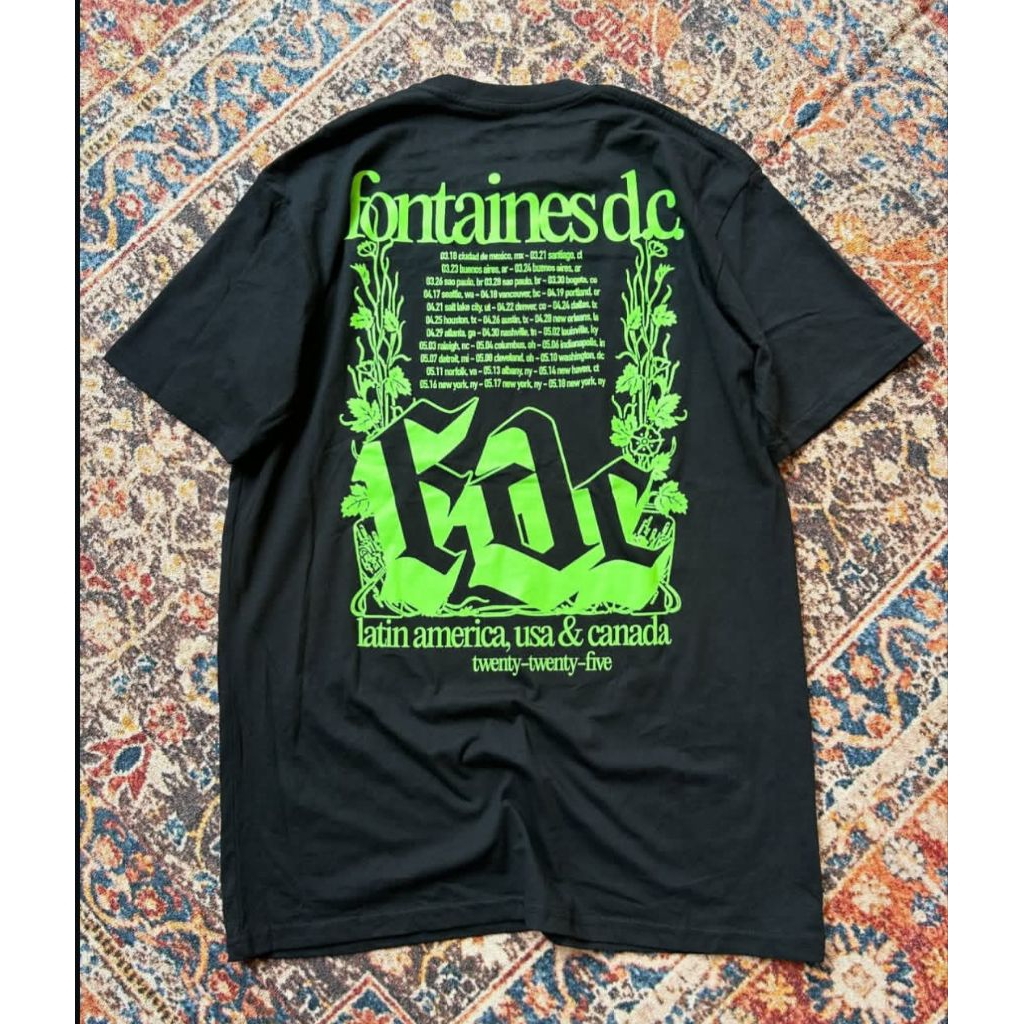 Fontaines D.C. - Latam, USA & Canada Summer 2025 Tour