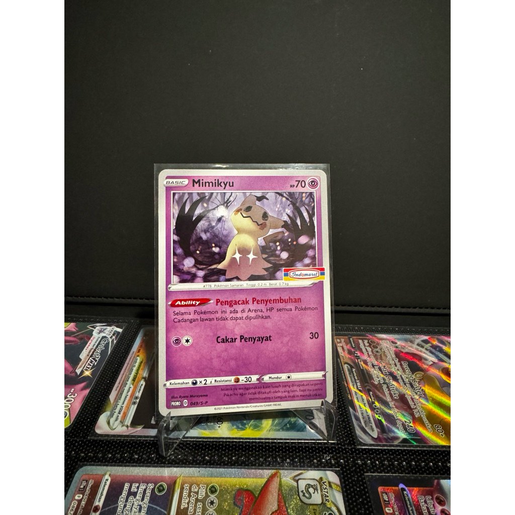 MIMIKYU PROMO INDOMARET 049/s-p POKEMON TCG INDONESIA