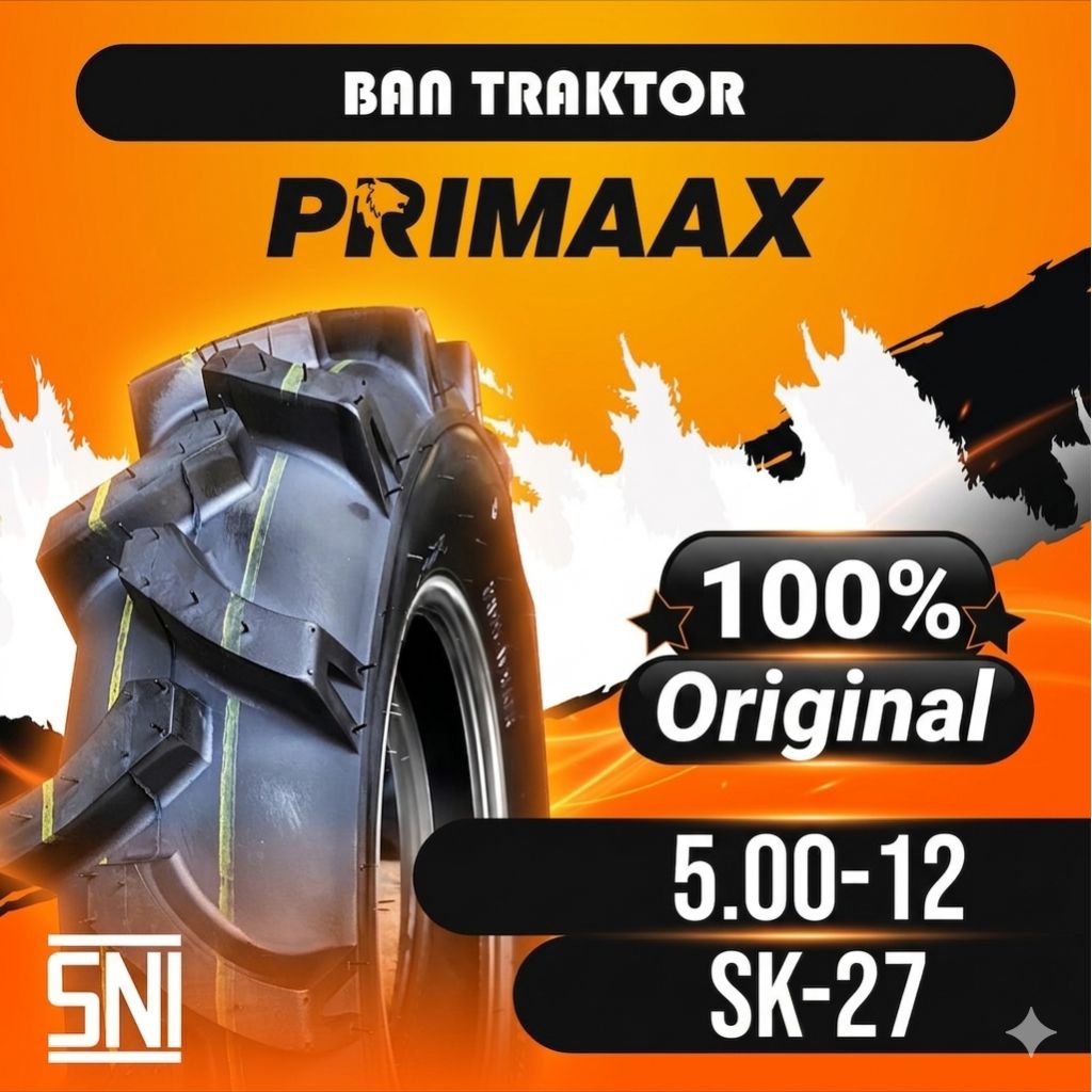 BAN TRAKTOR RING 12 5.00 [original PRIMAAX]