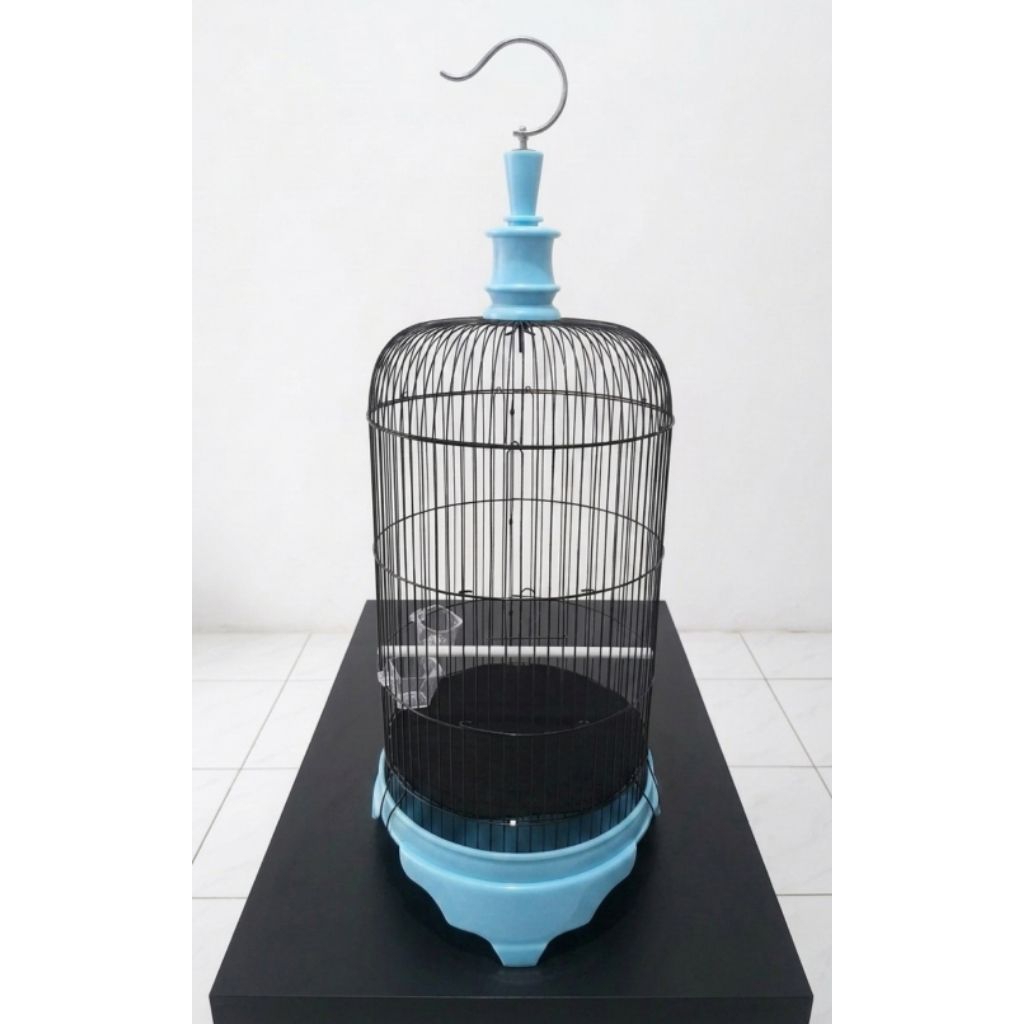 SET SANGKAR BURUNG LOVEBIRD KAKI BATMAN D33 KAPSUL