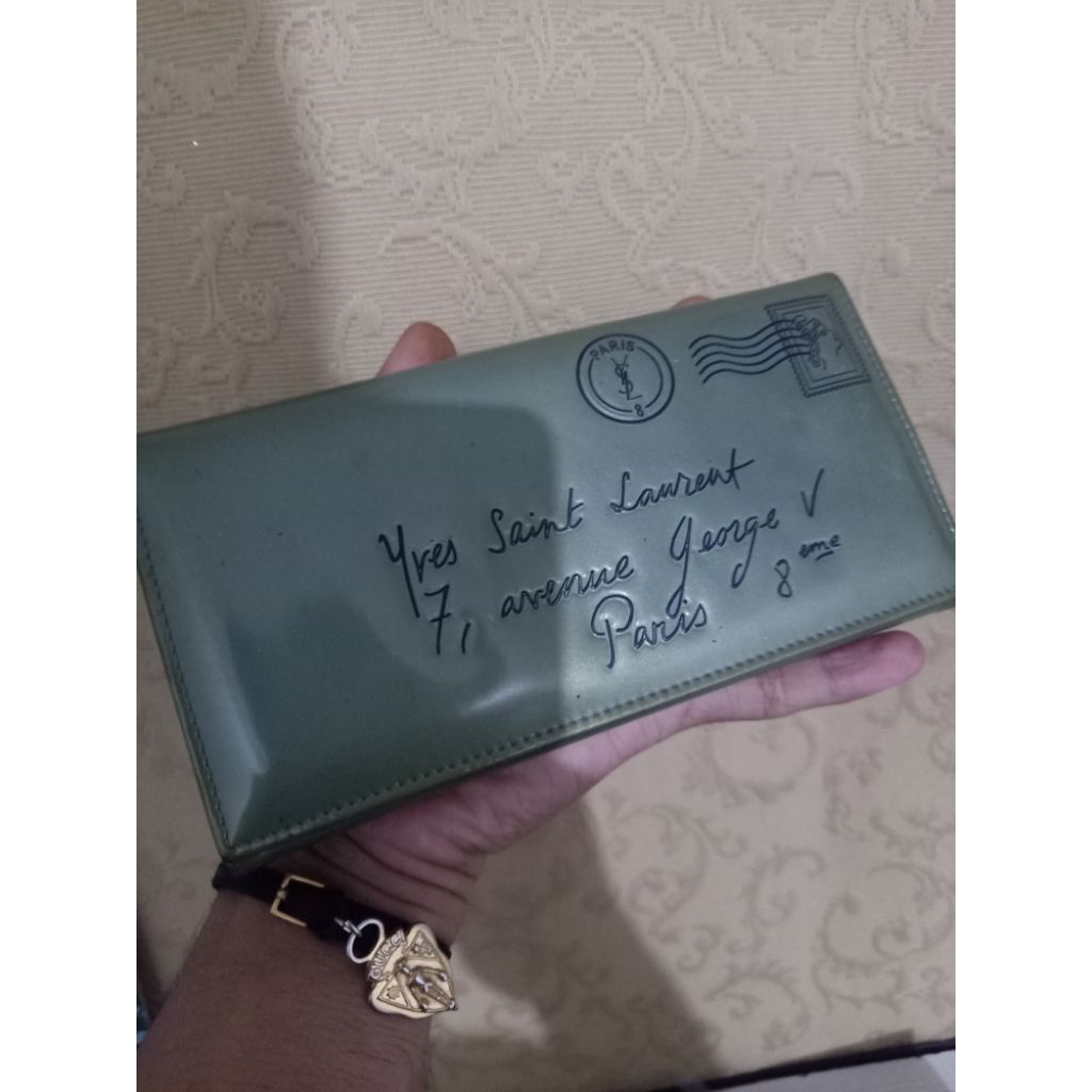 ysll vintage wallet vintage
