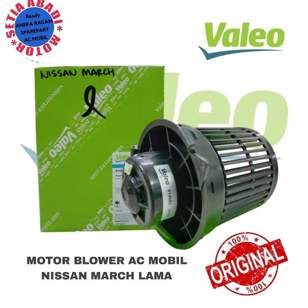 motor blower AC mobil original VALEO NISSAN MARCH