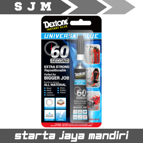 Dextone Universal Glue Gel Lem Tetes 20 gr