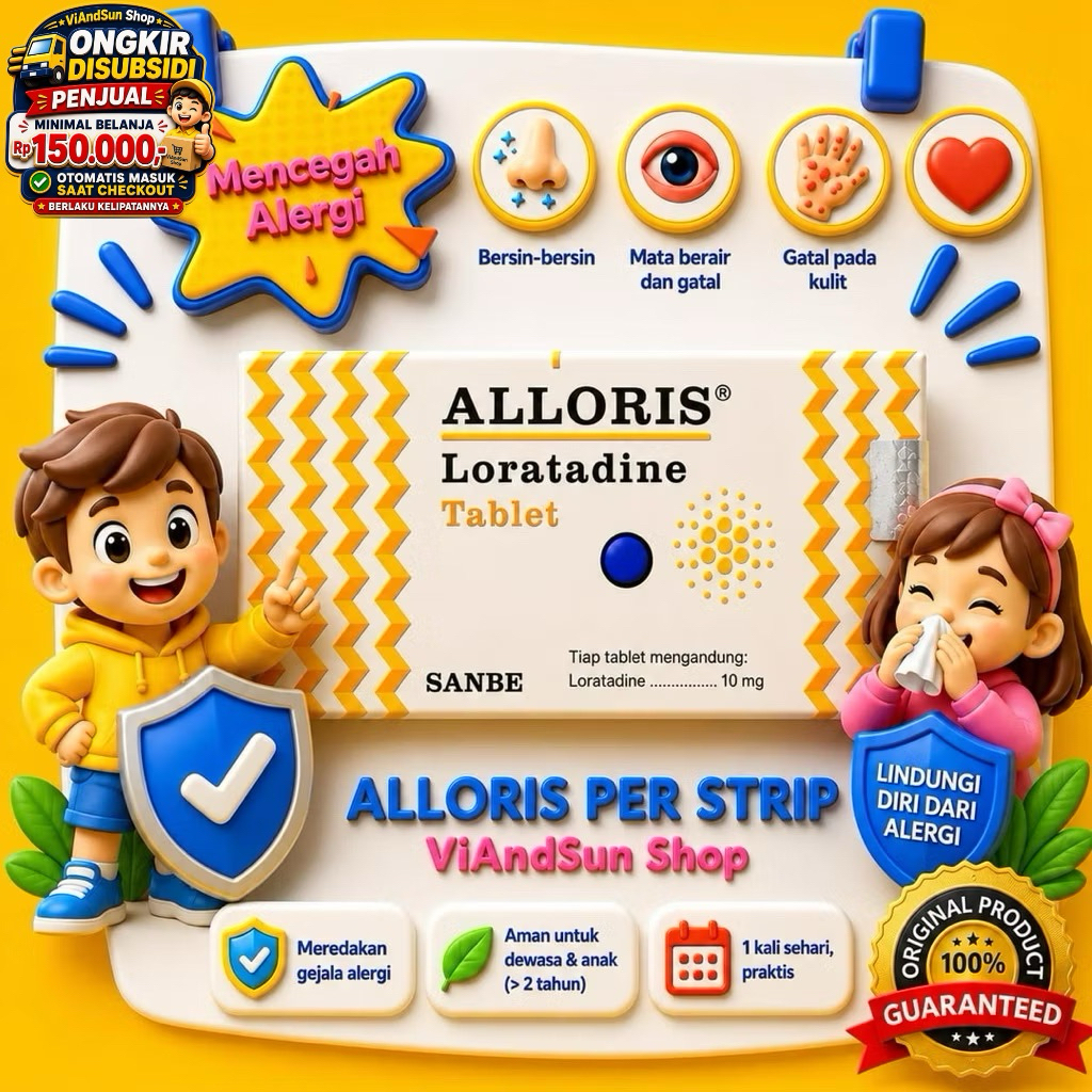 Alloris Loratadine 10mg Tab