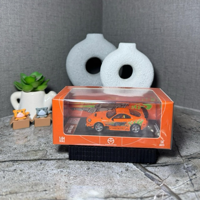 Time Micro Toyota Supra A80Z Fast & Furious Orange