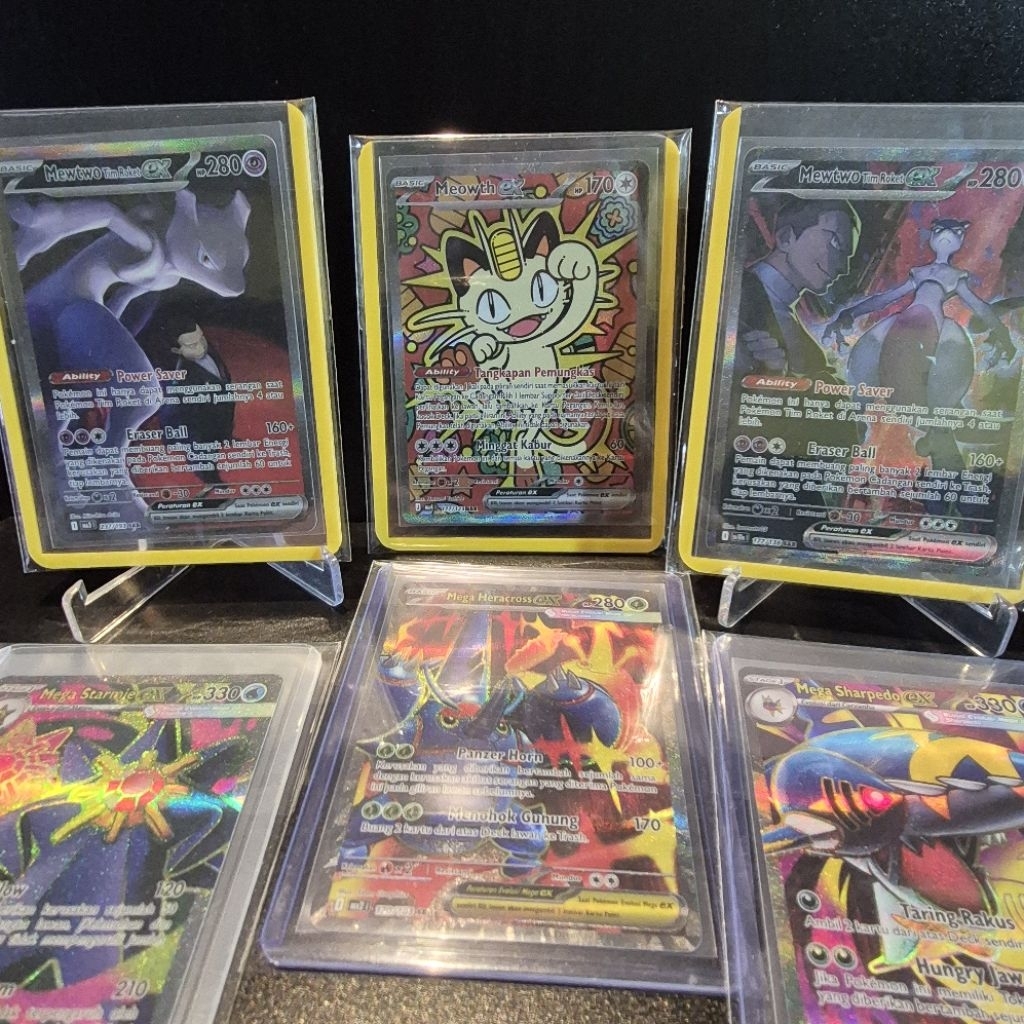 Kartu pokemon 100% Slab egs SAR SR inggris jepang indonesia