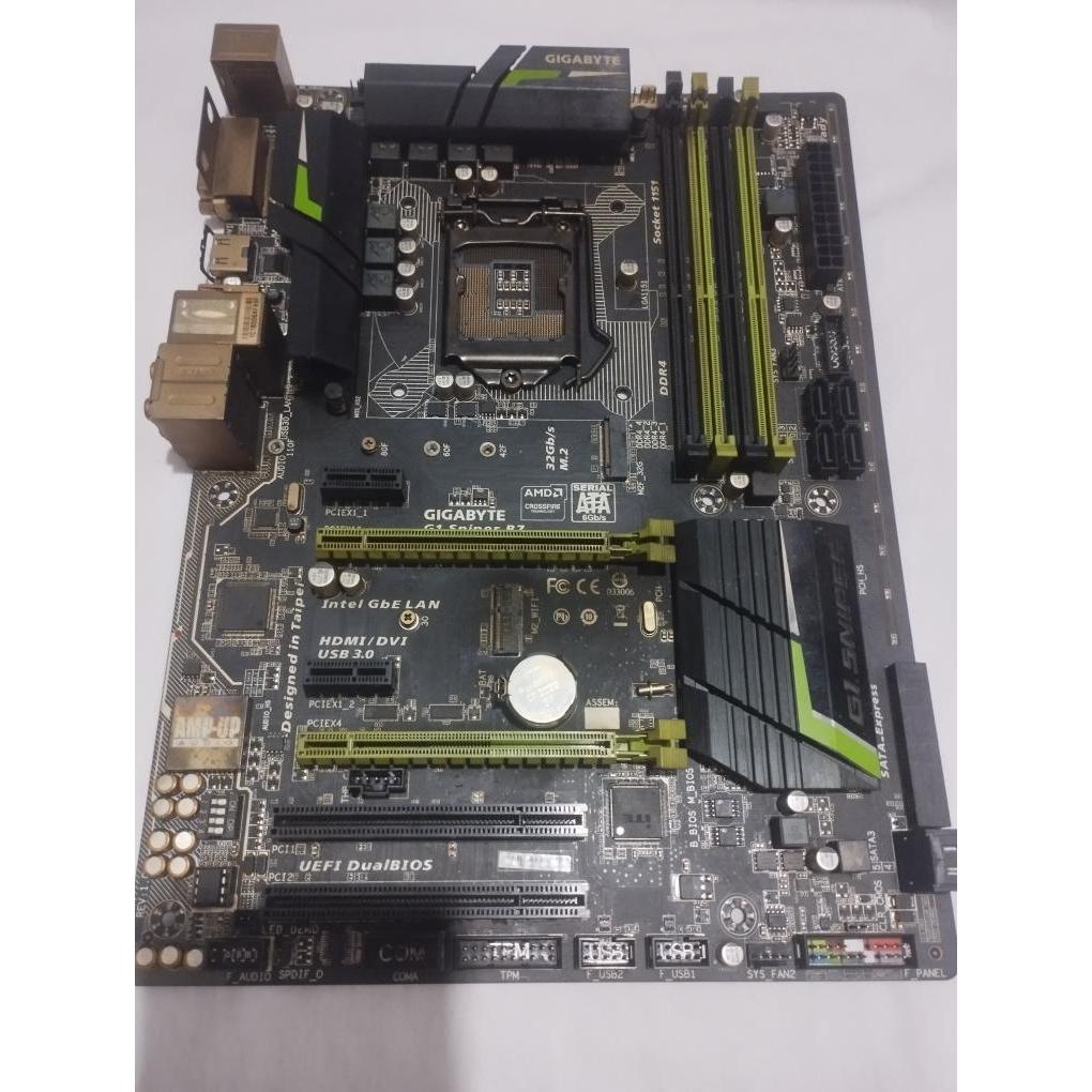 Motherboard Gigabyte G1 Sniper B7 LGA 1151 intel gen 6 dan 7