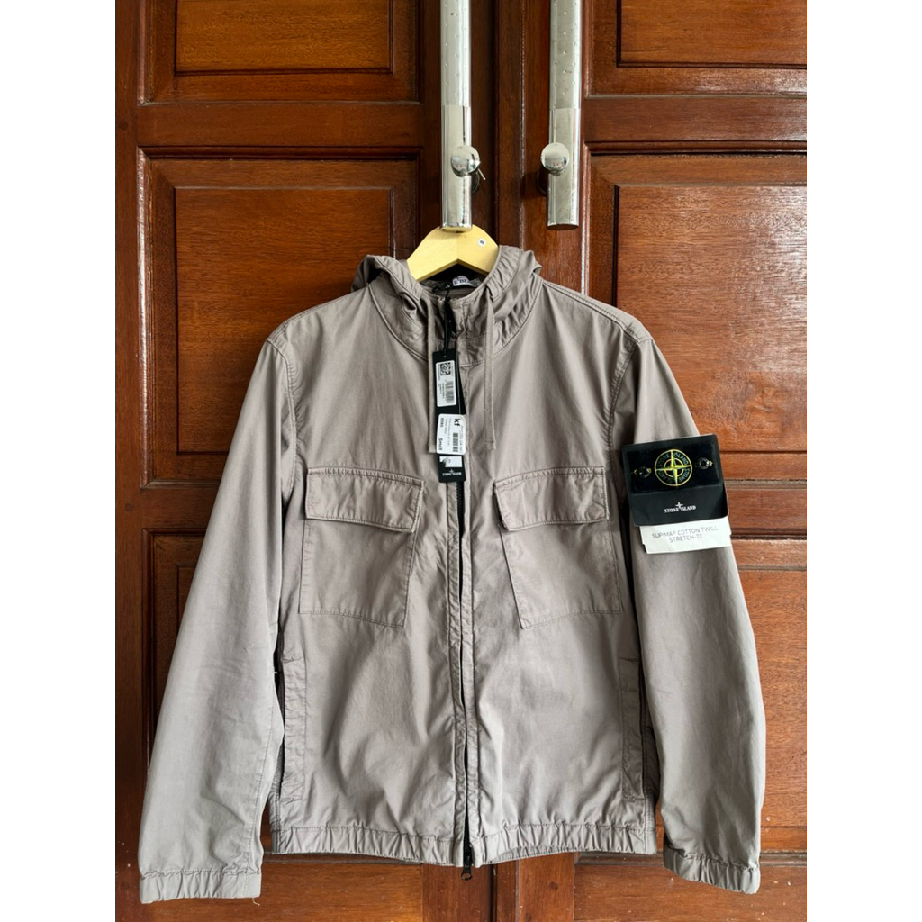 Stone island supima cotton twill stretch-tc