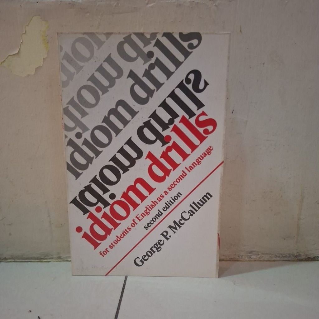 Buku Idiom drills.
