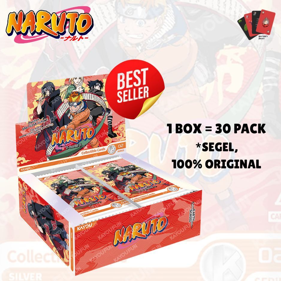 Kartu Naruto Smriti Kayou Collectible Card Booster Box Original