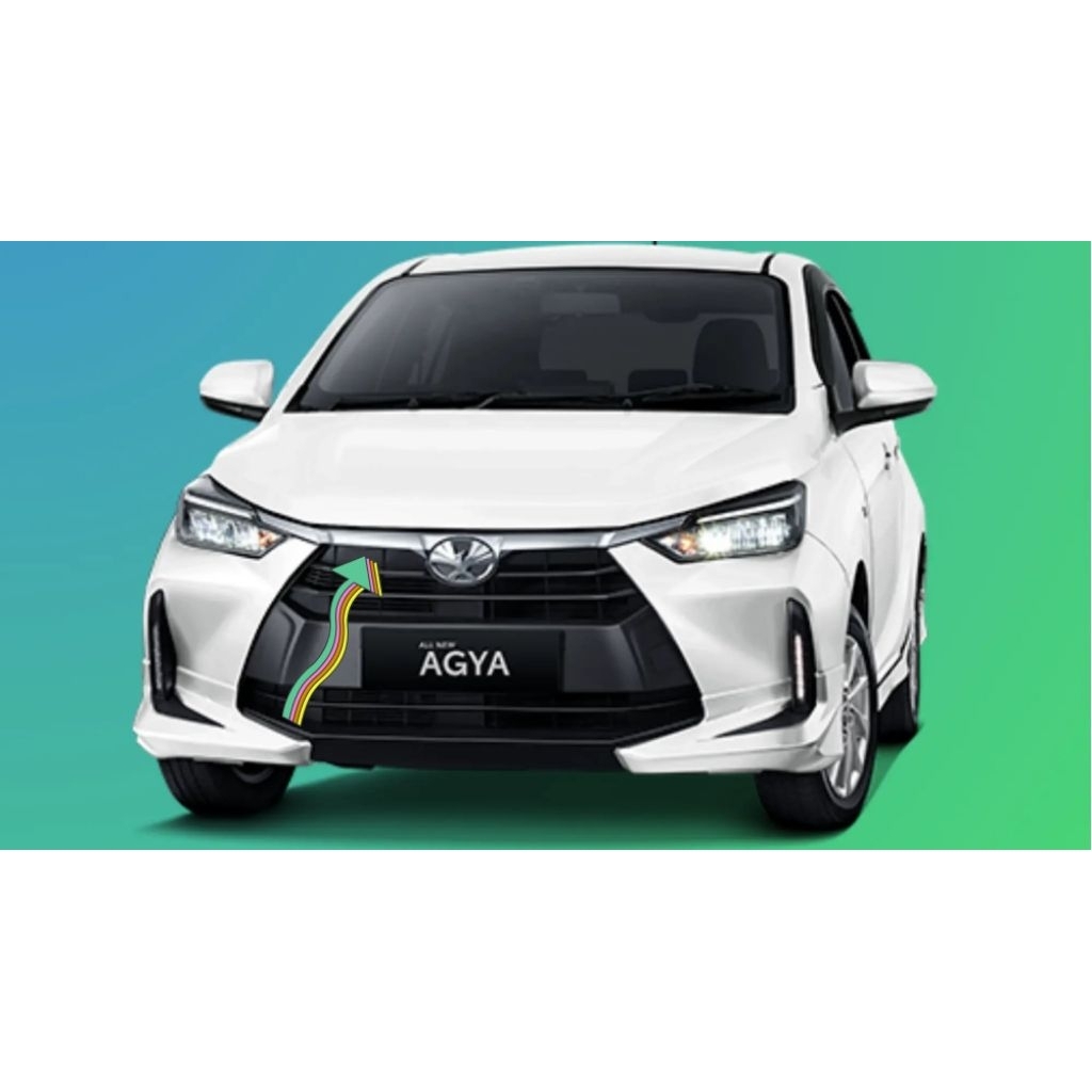 hood molding agya 2022