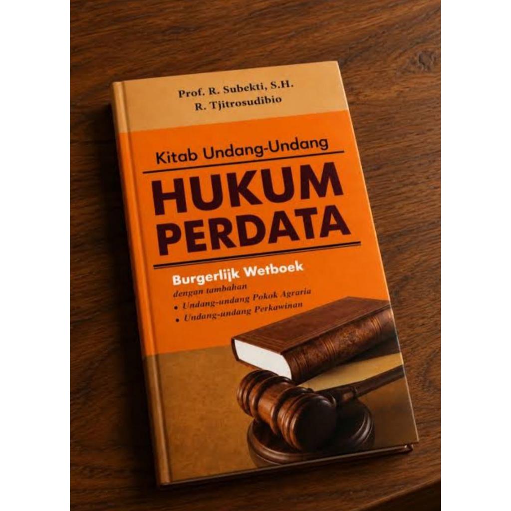 Buku Kitab Undang Undang Hukum Perdata (BW) Burgerlijk Wetboek - Prof.R.subekti Terlaris