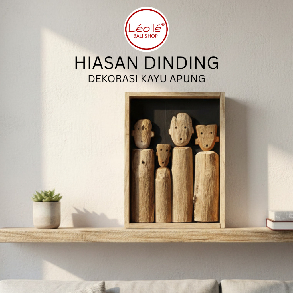 Leolle Hiasan Dinding Dekorasi ruang tamu Bohemian Style Wall Decoration pajangan kerajinan tangan k